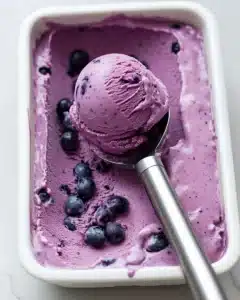 Blueberry Cheesecake Ice Cream Recipe