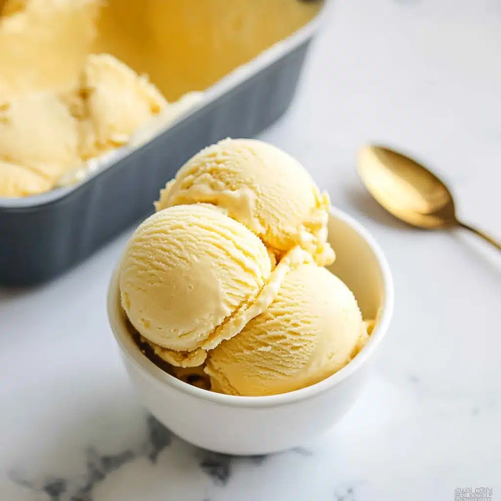 Mango Ice Cream Recipe - Recipe Image