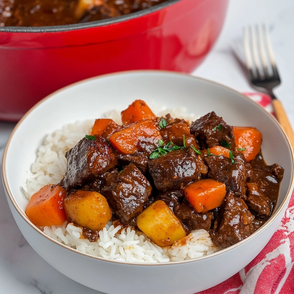 Hearty Stove Top Beef Stew Recipe - Recipe Image