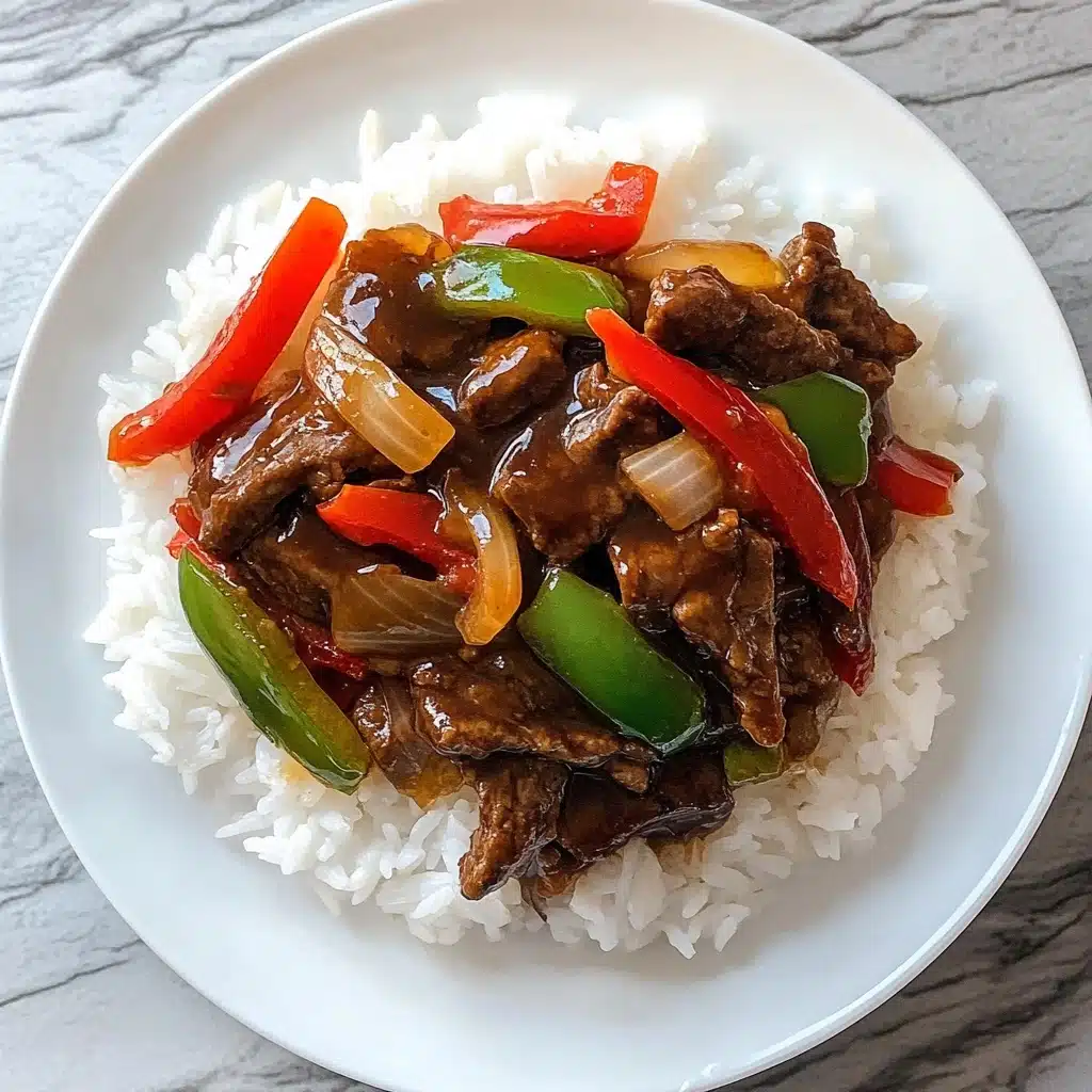 Easy Steak and Peppers Stir Fry Recipe - Recipe Image