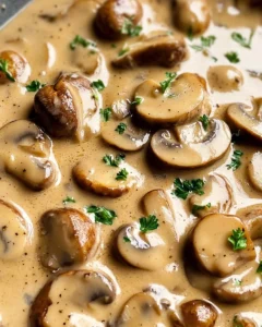 Creamy Mushroom Sauce Recipe