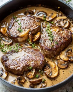 Filet Mignon Recipe in Mushroom Sauce Recipe