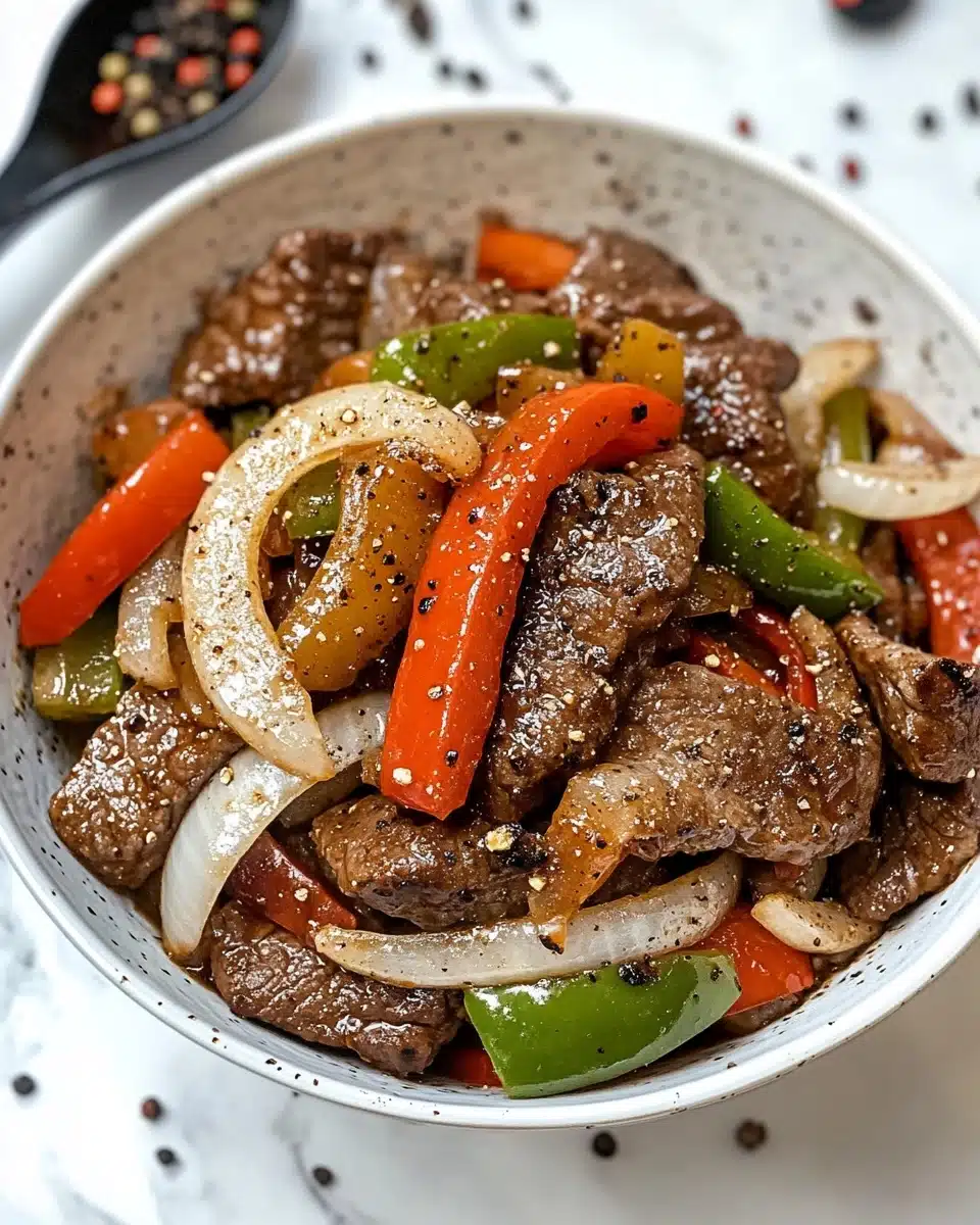 Black Pepper Beef Recipe