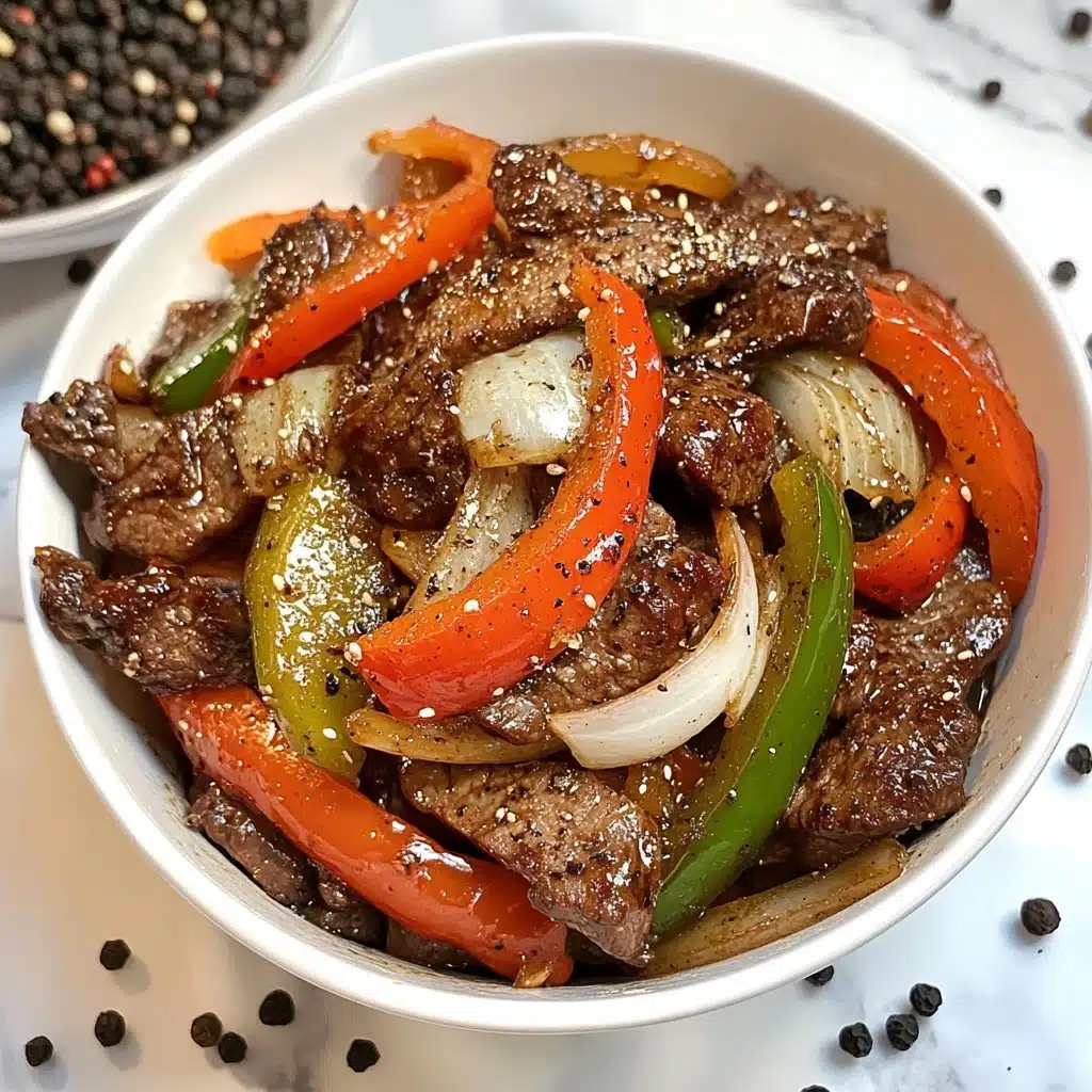 Black Pepper Beef Recipe - Recipe Image