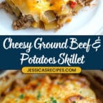 Cheesy Ground Beef and Potatoes Recipe
