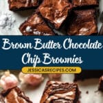 Brown Butter Crinkle Top Brownies Recipe