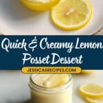 Lemon Posset Dessert Recipe