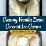 Vanilla Bean Coconut Ice Cream Recipe