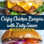 Crispy Chicken Burgers Recipe