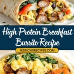 High Protein Breakfast Burrito Recipe