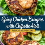 Spicy Chicken Burgers Recipe