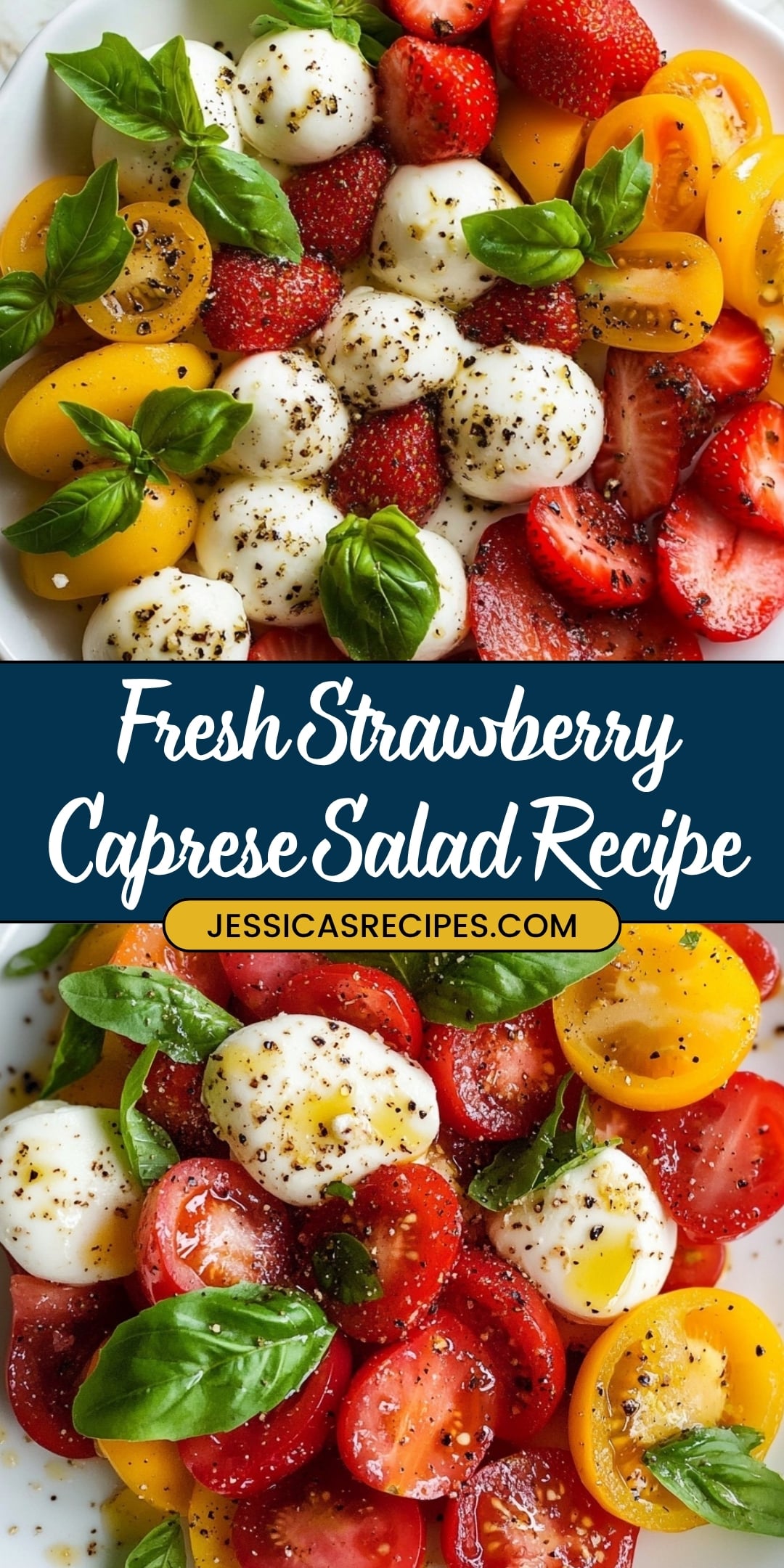 Strawberry Caprese Salad A Sweet Savory Summer Twist Strawberry Caprese Salad A Sweet Savory Summer Twist