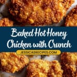 Baked Crunchy Hot Honey Chicken Recipe
