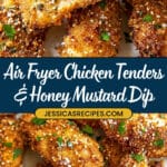 Air Fryer Chicken Tenders with Honey Mustard Sauce Recipe