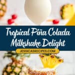 Piña Colada Milkshake Recipe