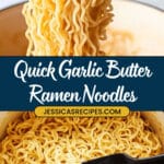 Garlic Butter Ramen Noodles Recipe