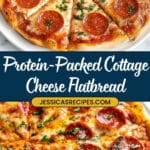 Cottage Cheese Pizza Flatbread Recipe