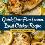 One-Pan Lemon Basil Chicken Recipe