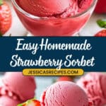 Strawberry Sorbet Recipe