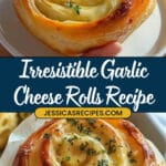 Buttery Cheese Garlic Rolls Recipe