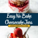 No Bake Cheesecake Jars Recipe