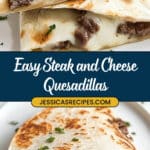 Steak and Cheese Quesadillas Recipe