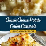 1940s Cheese Potato Onion Casserole Recipe