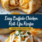 Buffalo Chicken Roll Ups Recipe