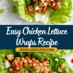 Healthy Chicken Lettuce Wraps Recipe