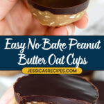 No Bake Peanut Butter Oat Cups Recipe