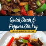 Easy Steak and Peppers Stir Fry Recipe