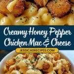 Creamy Honey Pepper Chicken Mac and Cheese Delight Recipe