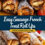 Sausage French Toast Roll Ups Recipe