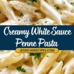 White Sauce Penne Pasta Recipe