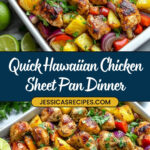 Hawaiian Chicken Sheet Pan Meal Recipe