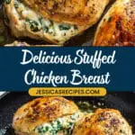 Spinach and Sun-Dried Tomato Stuffed Chicken Breast Recipe
