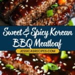 Sweet & Spicy Korean BBQ Meatloaf Recipe