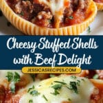 Best Stuffed Shells with Ground Beef Recipe
