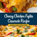 Cheesy Chicken Fajita Casserole Recipe