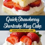 Strawberry Shortcake Mug Cake Recipe