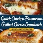 Lazy Chicken Parmesan Grilled Cheese Recipe
