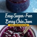 Sugar-Free Berry Chia Jam Recipe