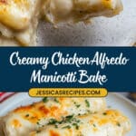 Chicken Alfredo Manicotti Recipe