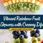 Rainbow Fruit Skewers Recipe