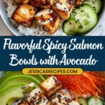 Crispy Spicy Salmon Bowls Recipe