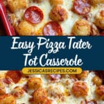Pizza Tater Tot Casserole Recipe