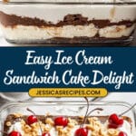 Ice Cream Sandwich Cake Recipe