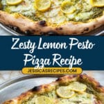 Lemon and Pesto Pizza Recipe