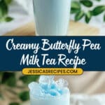 Blue Butterfly Pea Milk Tea Recipe