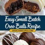 Small Batch Oreo Balls Recipe